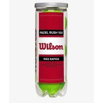 comprar BOTE 3 PELOTAS DE PÁDEL WILSON 'RUSH 100'