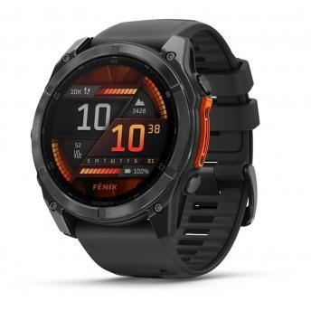 comprar RELOJ GARMIN FENIX 8 - 51mm AMOLED GRIS CORREA SILIC. NEGRA 010-02905-00