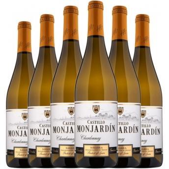 comprar VINO BLANCO CASTILLO MONJARDIN CHARDONAY JOVEN 6 BOT. 