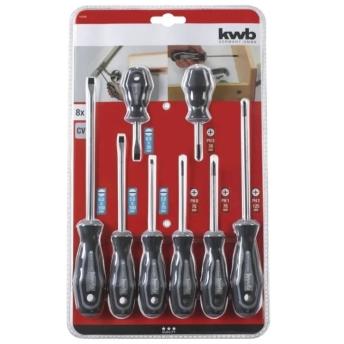 comprar JUEGO DE 8 DESTORNILLADORES CROMO 49141195