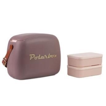 comprar NEVERA POLARBOX 6L GOLD EDITION MAUVE – GOLD 